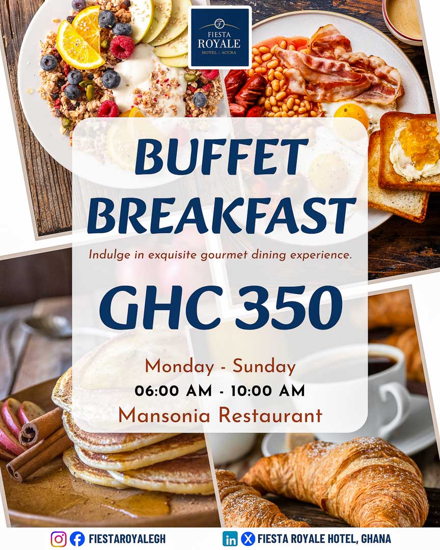 Fiesta Royale Buffet Breakfast Menu